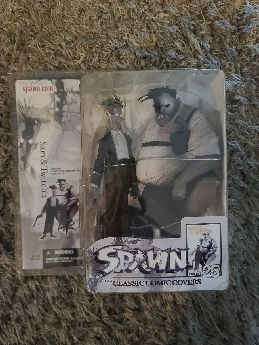 Sam and Twitch Action Figure with Cigarettes Variant Spawn 25 McFarlane  Amrico