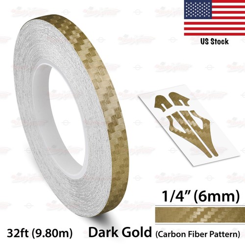 1/4" Roll Vinyl Pinstriping Pin Stripe Solid Line Car Tape Decals Stickers 6mm - Picture 49 of 51