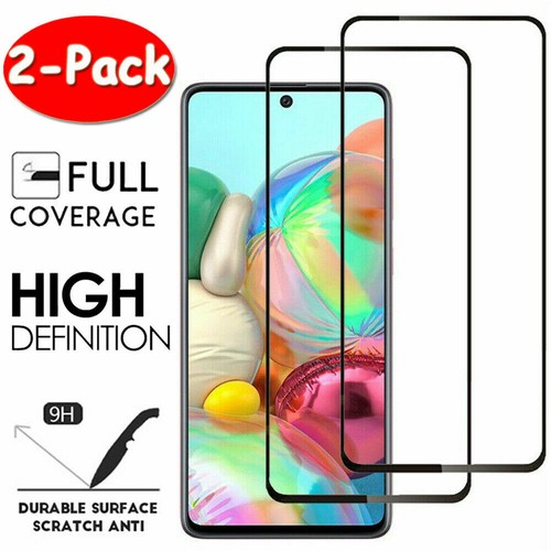 For Samsung Galaxy A32 A11 A51 A71 5G Full Tempered Glass Screen Protector - Photo 4 sur 23