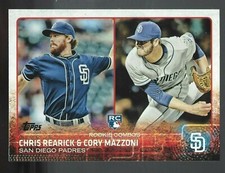 Chris Rearick Cory Mazzoni 2015 Topps Update RC Card# US-194