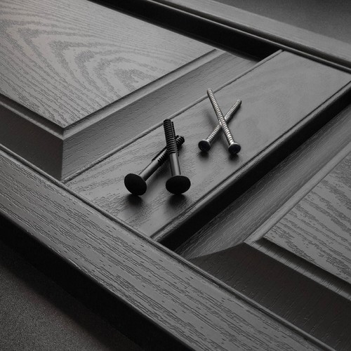 Mid-America 00011464028 Standard Size Cathedral Top Center Mullion, Open Louv... - Picture 9 of 12