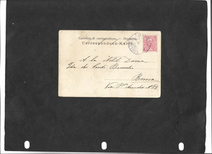 MONTENEGRO- VERY FINE 1905 CARD WITH PICTURE OF WAR WITH OTTOMAN F ROM "CETTINJE