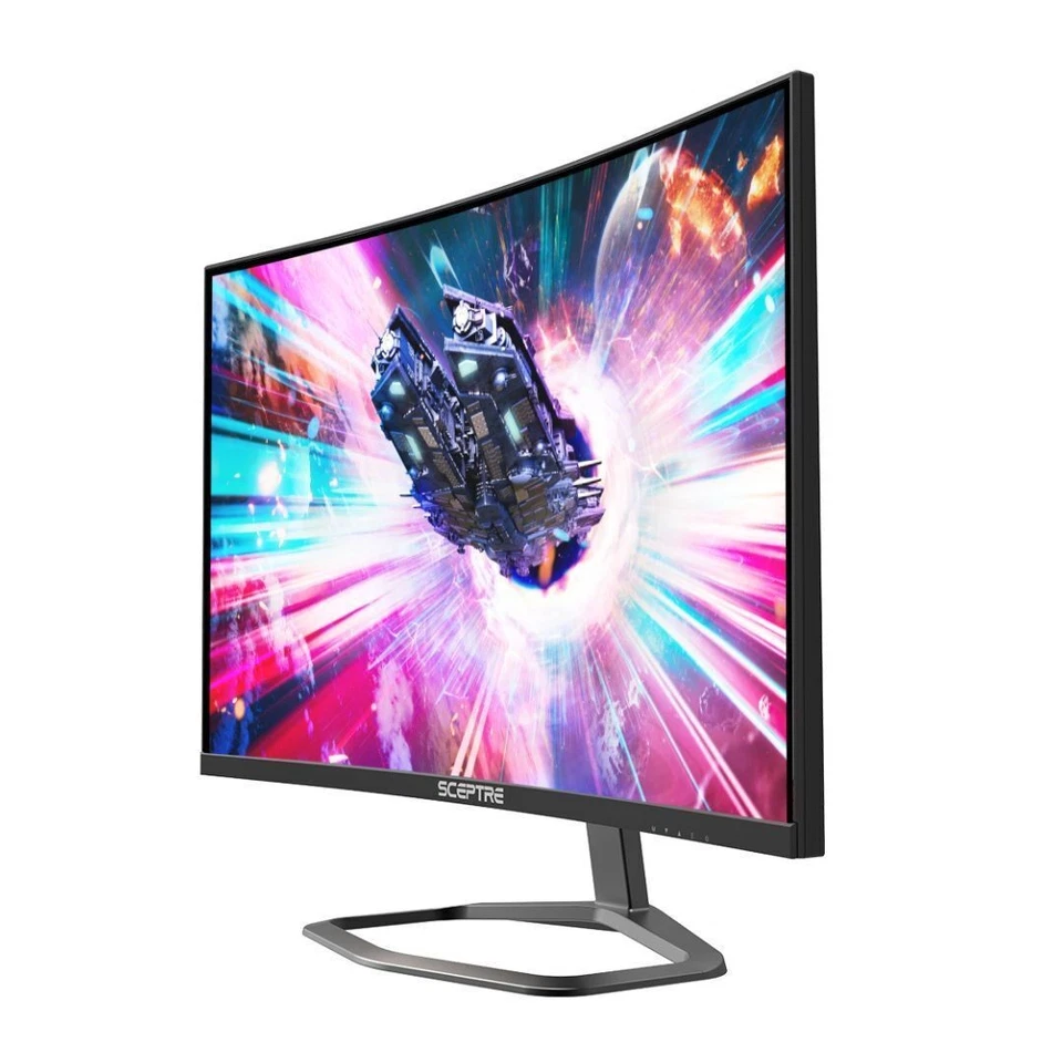 Sceptre Curved 27 240Hz Gaming Monitor (Black) - Image 3 of 4