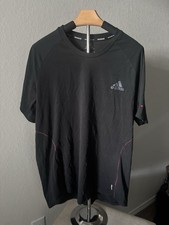 Adidas Primeblue AEROREADY Running Tee Black Performance Shirt Mens Large