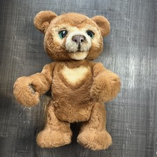 FurReal Friend Cubby Curious Bear Interactive Animatronic Talking Plush Tested