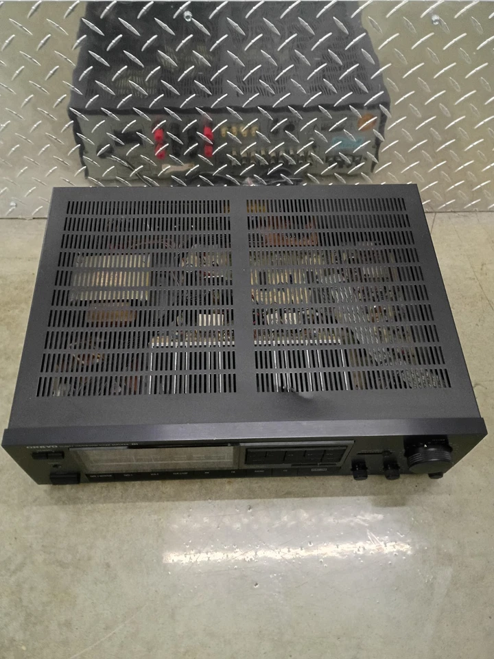 Onkyo Quartz Synthesized Tuner Amplifier TX-84 Stereo Receiver, Tested, Working - Image 2 of 4