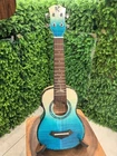 Kamehameha Ukulele KS-28 EQ Solid Top Tiger Maple Soprano w/electric pickup