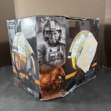 TRAPPER WOLF STAR WARS 1 1 SCALE X-WING PILOT BLACK SERIES NEW OPEN DMG BOX