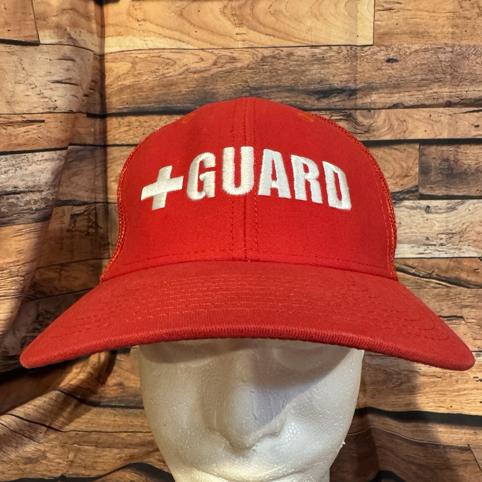 +guard Embroidered Snapback Adjustable Mesh Back Cap
