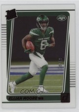 2021 Panini Clearly Donruss Rated Rookie Red /49 Elijah Moore #72 t4l