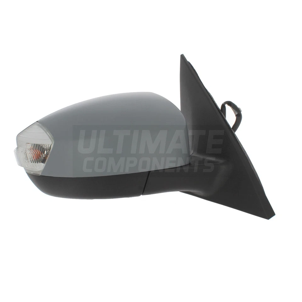 1 par de espejos retrovisores eléctricos con cubiertas imprimadas Ford S-Max Ghia 2006-2016 Foto 3 de 4