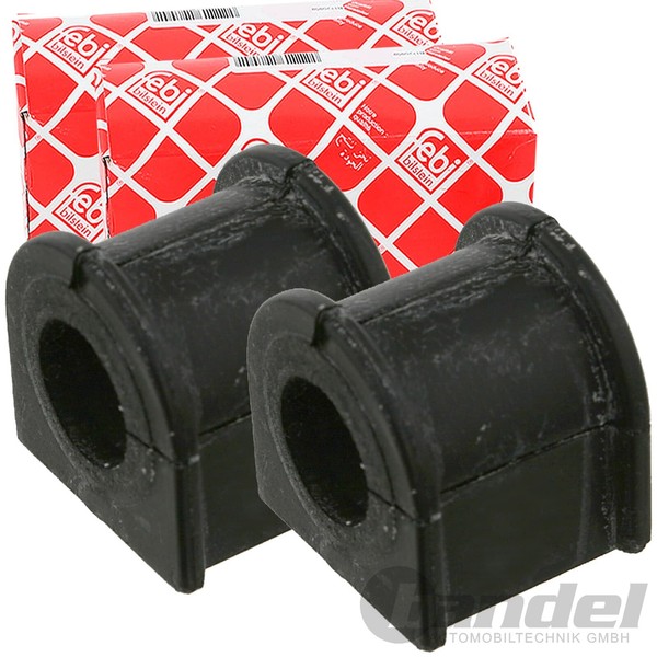 2X Febi Stabilisatorlager Hinterachse Links Rechts FüR Ford Mondeo 1 2 Cougar-image