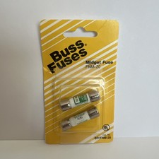 Buss Fuses 2 Pack 20 Amp BP/FNM-20 General Purpose Time Delay Midget Fuse NEW