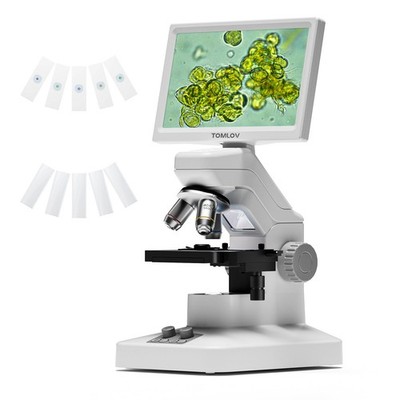 DM301 Max Microscope for Kids Students Adults with X-Y Stage, Digital Microsc...
