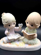 Precious moments Adorable Childhood Memories Girls w Photo Album