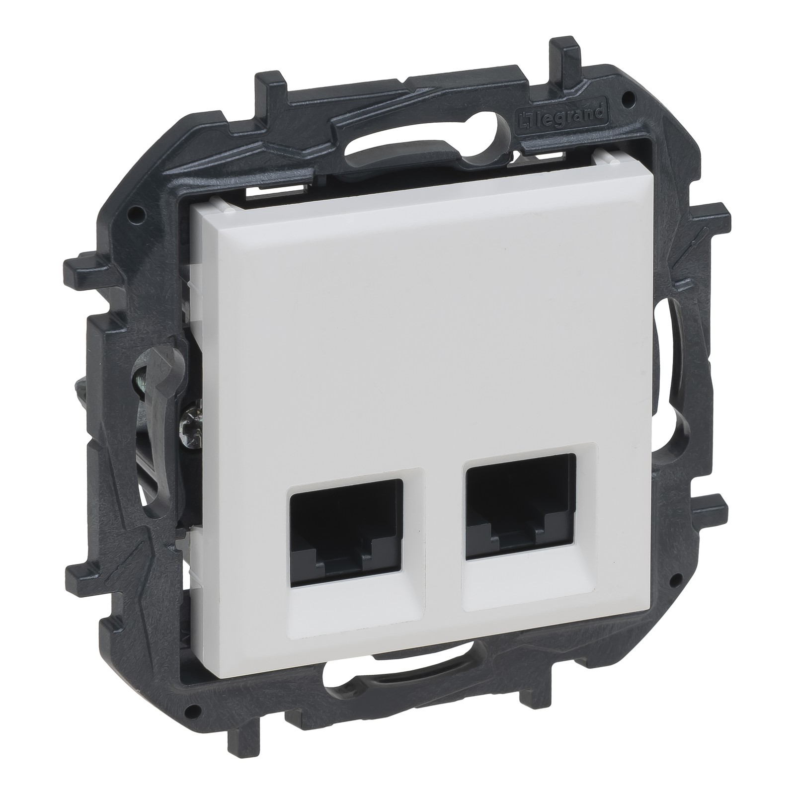 MODULE WHITE COMPUTER SOCKET 2X UAE 8 NILOE STEP 863160B