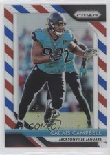 2018 Panini Prizm Red White & Blue Prizm Calais Campbell #112 2eb