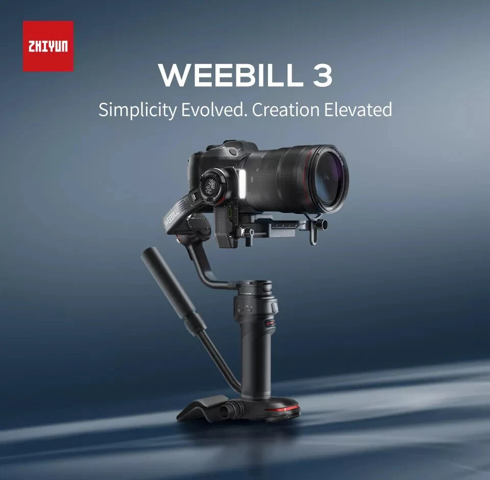 Combo ZHIYUN Weebill 3, estabilizador de cardán para cámara DSLR sin espejo + empuñadura de eslinga Foto 4 de 4