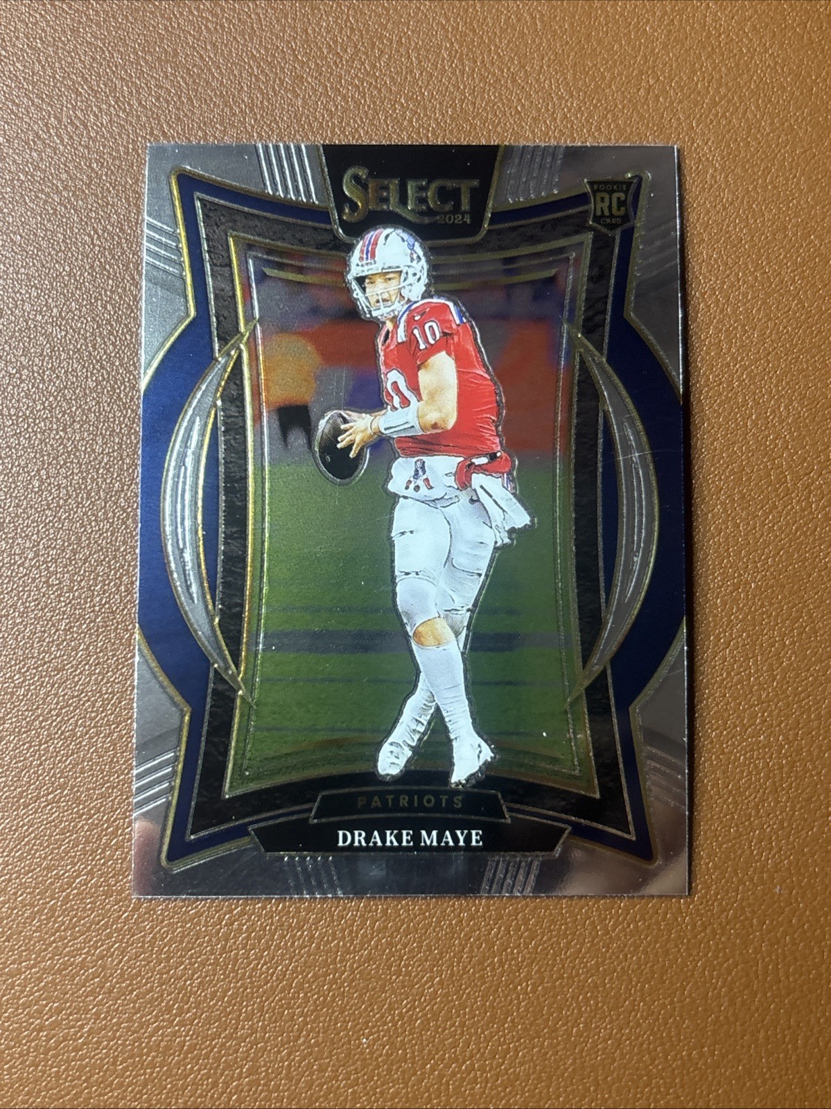 2024 Panini Select - Concourse Drake Maye #27 Silver Prizm (RC)