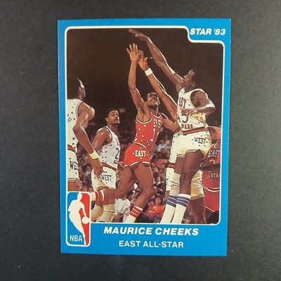 1983 Star Maurice Cheeks ''All-Star'' #3 Philadelphia 76ers