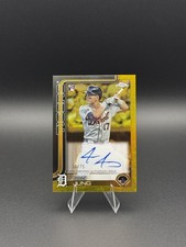 2025 Topps Gilded Collection - Chrome Gold Autographs Jace Jung Yellow 75