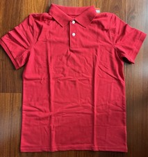 Cat and Jack School Uniforms Red Polo Shirt Short Sleeve Size 16 XL Husky Polo