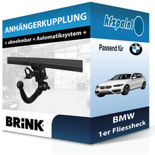 BRINK Anh�ngekupplung abnehmbar passend f�r BMW 1er Fliessheck 09.2011-02.2014