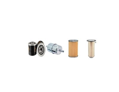 Filter Service Kit Für SCHAFFER 336  Luft Öl Diesel Mit Kubota D1403E Motor