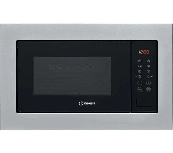 TieDex UK INDESIT Push&Go MWI 125 GX UK Built-in Microwave with Grill -