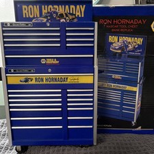 Crown Premiums Ron Hornaday NASCAR Tool Chest Bank Limited Edition Die Cast 2000