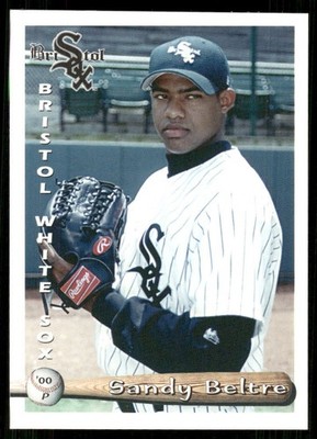 2000 Grandstand Bristol White Sox SANDY BELTRE RC WHITE SOX DOMINICAN REPUBLIC