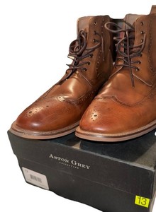 Aston Grey Mens Boots | eBay display picture 1