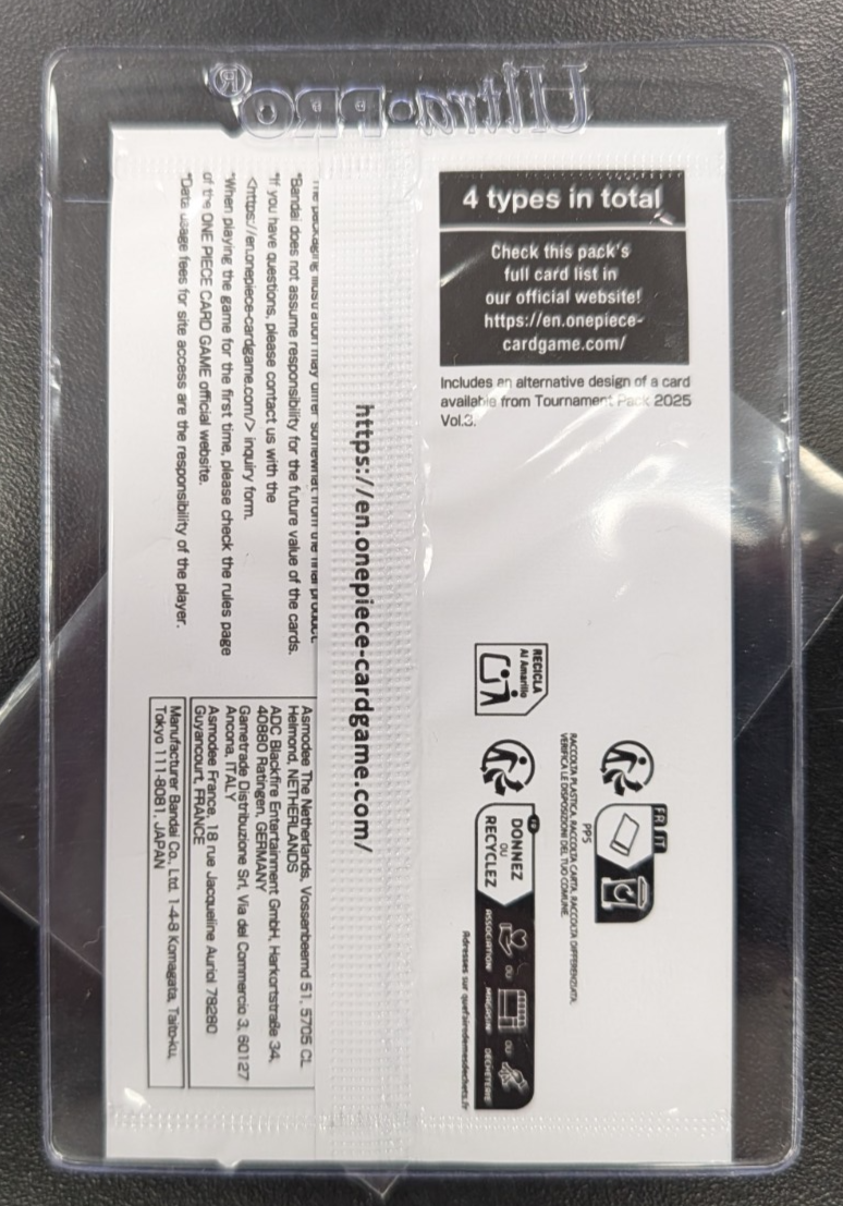 Winner Pack 2025 Vol.3 One Piece Promo Card Sealed English | eBay