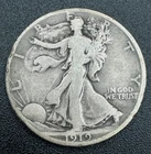 1919 D Walking Liberty Half Dollar
