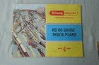 TRI ANG HORNBY HO OO GAUGE TRACK PLANS SUPER 4 TRACK VERY GOOD R166 1960s