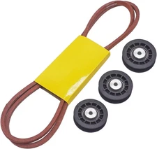 Drive Belt & Pulley Kit Replacement for Husqvarna HU800AWD HU725AWD HU675AWD 580