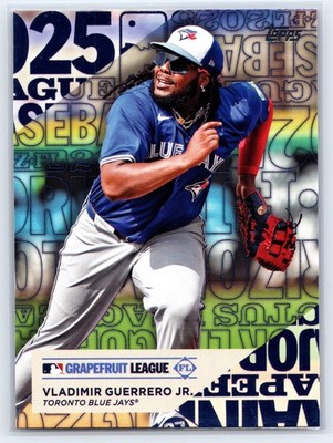 2025 Topps Training Grounds #TG-7 Vladimir Guerrero Jr. - Toronto Blue Jays