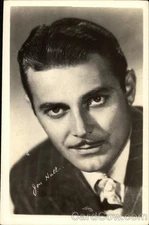Actor Jon Hall Original Vintage Real Photo Postcard RPPC