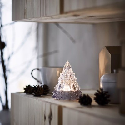 Ikea VINTERFINT LED Christmas Tree Decorative Light Battery Operated 4 ¼'' New