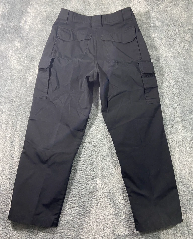 Брюки рабочие женские True Spec Cargo большие черные 34/30 прямые штанины униформа EMT EMS - Изображение 2 из 4