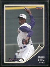 Braulio Ortiz 2014 Winston Salem Dash Team Set Card
