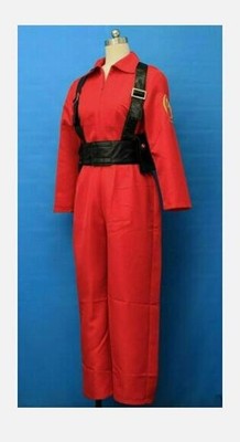 Team fortress 2 Red Pyro Cosplay Costume customizable #$