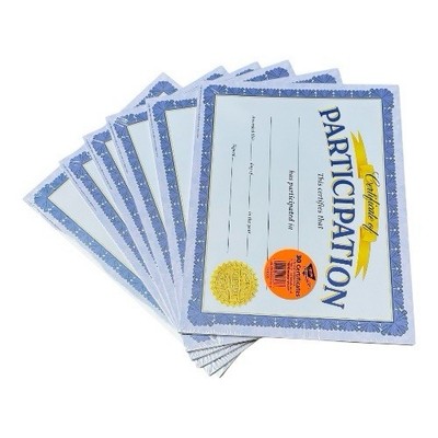 180 Certificates Trend Enterprises Certificate of Participation 8.5'' x 11'' *Read
