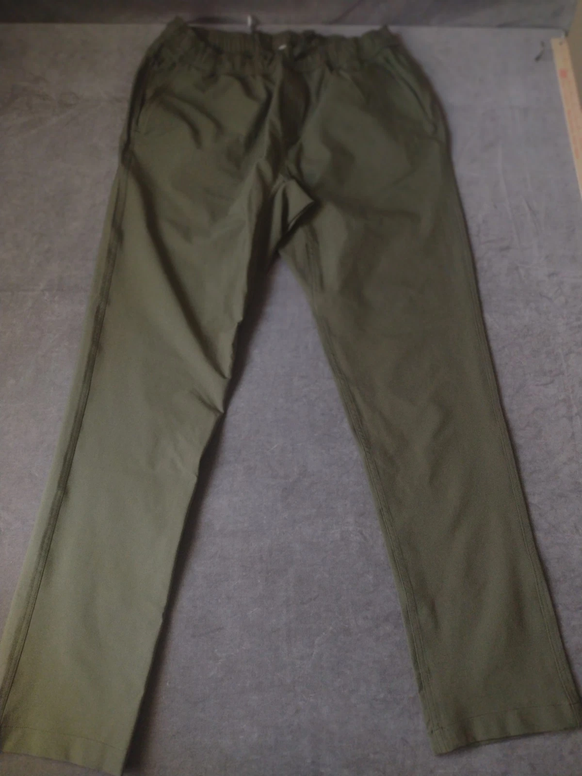 TenTrees Men's XL (32-32) Olive Green Jogger Performance Casual Walking Pants
