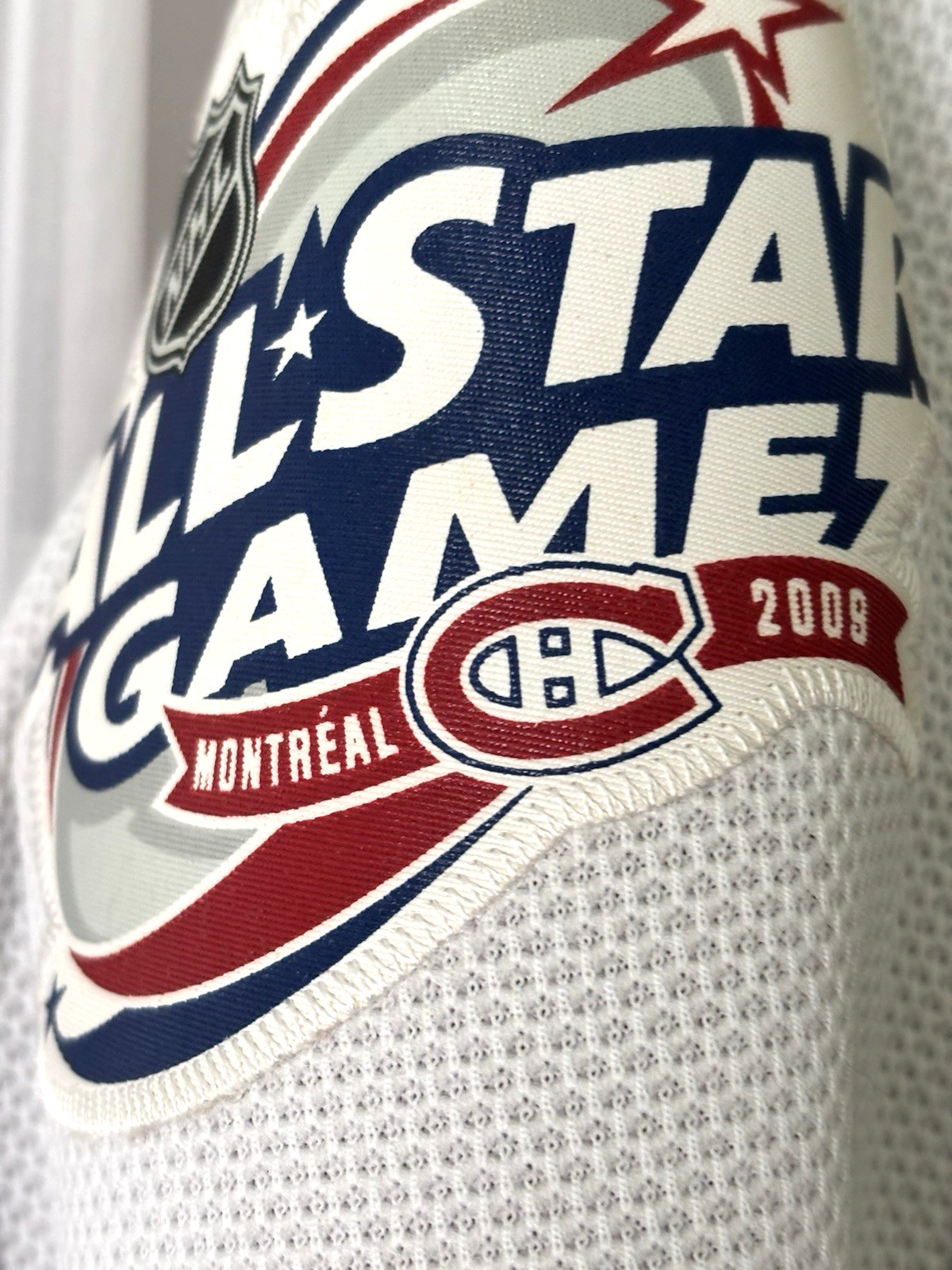 Reebok NHL Jeff Carter #7 All-Star Jersey Size Large Phila Flyers Montreal 2009