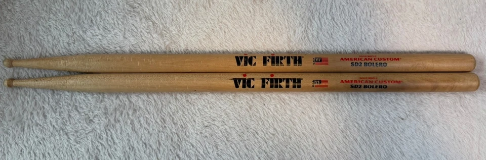 Lote de baquetas Vic Firth - 2 bolsas de palo (estándar + doble intérprete) con 2 pares Foto 4 de 4