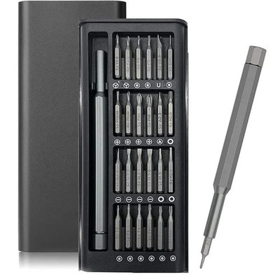 24 In 1 Small Precision Screwdriver Set Magnetic Mini Screwdriver Bit Set For PC