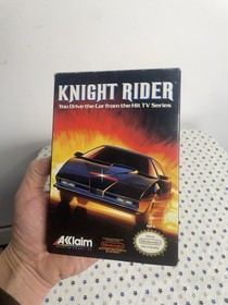 Knight Rider -  (Nintendo NES Video Game, 1989) WITH BOX No Manual TESTED