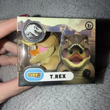 Mini Tubbz - T. Rex - Jurassic Park - Rubber Duck - Approx 2" High