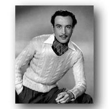 Dennis Price actor striking look soft smile B&W 8x10 Photo